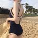 Koreanische Internet Celebrity INS Badeanzug Weibliche Sexy Backless Bikini Kleine Brust Versammelt Bauch_voghion.com
