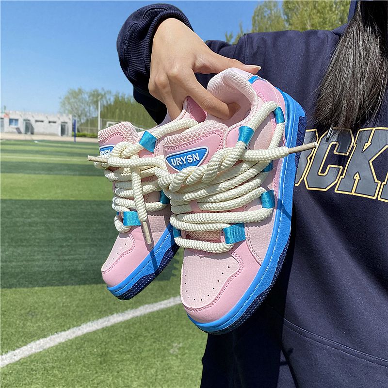 Kingad, Meespaar, Niche Dirty Braid Design, Bread Naiste Instagram, Ülikuumad ja mitmekülgsed spordilauajalatsid, vabaaja_voghion.com