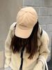 Retro Soft Top Baseball Hat For Women Spring And Autumn Cotton All Match Letter Embroidery Face Small Duckbill Cap_voghion.com