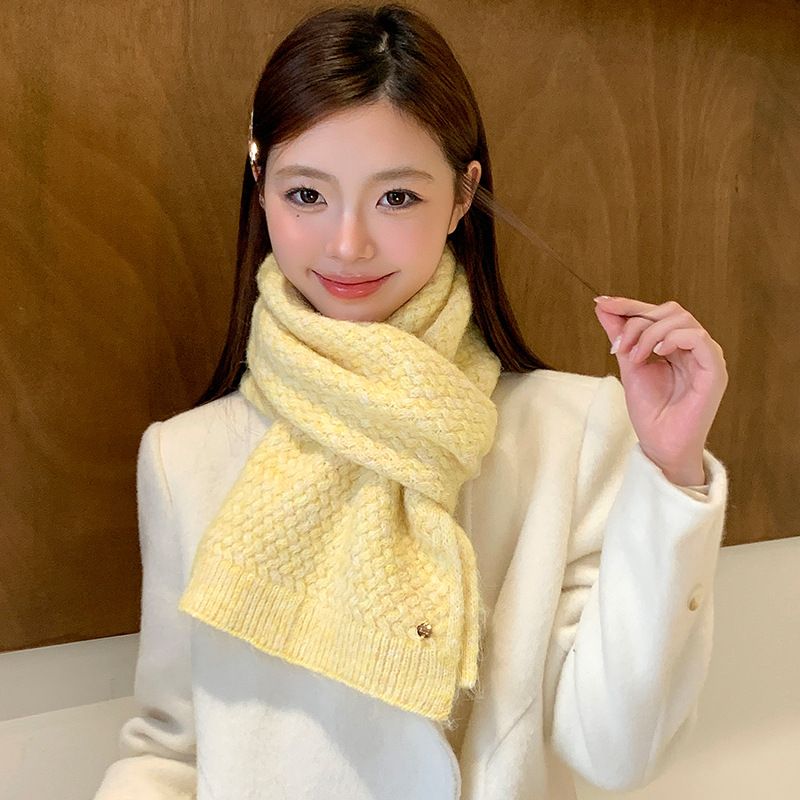 Nuova sciarpa versatile in maglia di lana 2025 per il calore invernale delle donne_voghion.com