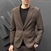 New Trendy Men's Top Handsome Loose Suit Coat Men's Spring and Autumn Versatile Casual Suit_voghion.com