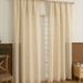 Simple Style Linen Woven Door Curtain Curtain Artistic Style Bedroom Living Room Light Transmitting But Not Transparent_voghion.com