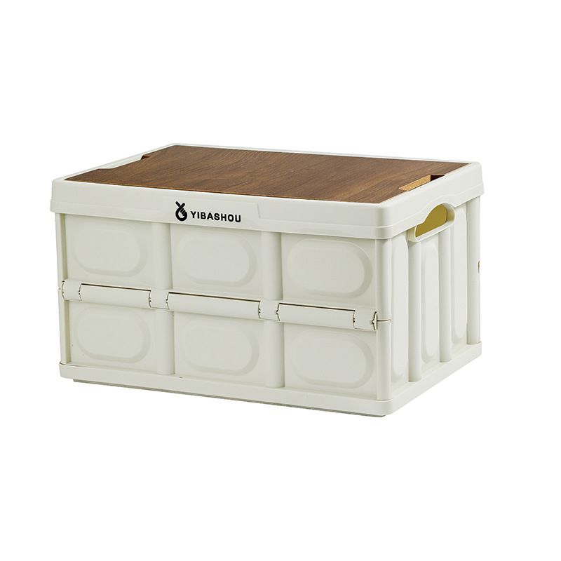 Caja de almacenamiento para exteriores, caja de almacenamiento para maletero de coche, caja de almacenamiento gruesa y plegable para coche, caja de almacenamiento de juguetes de plástico_voghion.com