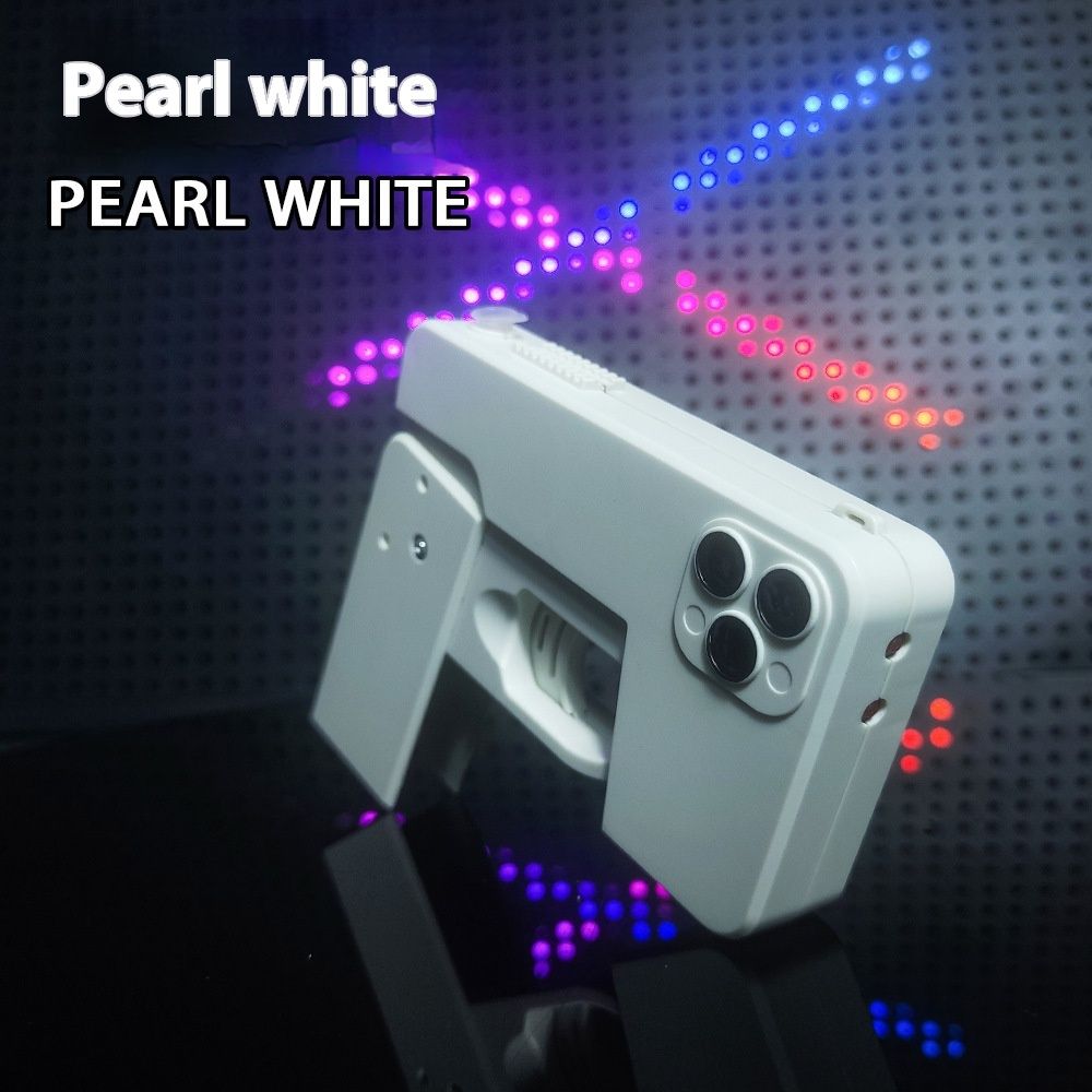 Giocattolo per bambini con doppio ugello pieghevole per cellulare, scherzo, pistola a pressione, gioco con battaglia ad acqua_voghion.com