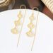 2025 Nuovo Super Fairy Ginkgo Leaf Threader per le donne Stile etnico Eleganti orecchini lunghi con nappe Versatile anti-perdita dell'orecchio_voghion.com