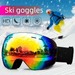 Vision 2025 New Outdoor Ski Gear Frameless Unisex Goggles Anti-Fog Double Layer_voghion.com