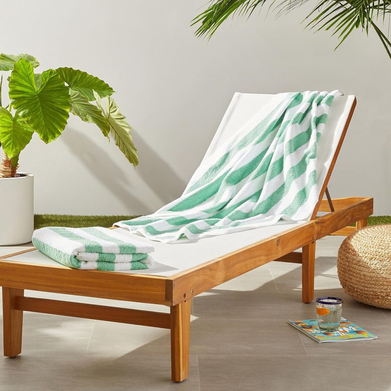 Asciugamano da spiaggia in cotone oversize - Asciugamano da bagno e da piscina super assorbente, ideale per piscina, campeggio, viaggi e accessori da crociera_voghion.com