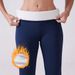 Plus Size Fleece-Lined Leggings For Women - High Waist Thermal Yoga Pants, Thick & Warm Winter Tights (Black, Navy, Burgundy, Dark Gray)_voghion.com