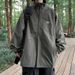 Windbreaker-Jacke im Mountain-Style für Herren – Leichter, wasserdichter Wandermantel mit Stehkragen und Multi-Taschen-Design (M-3XL, knitterfrei)_voghion.com
