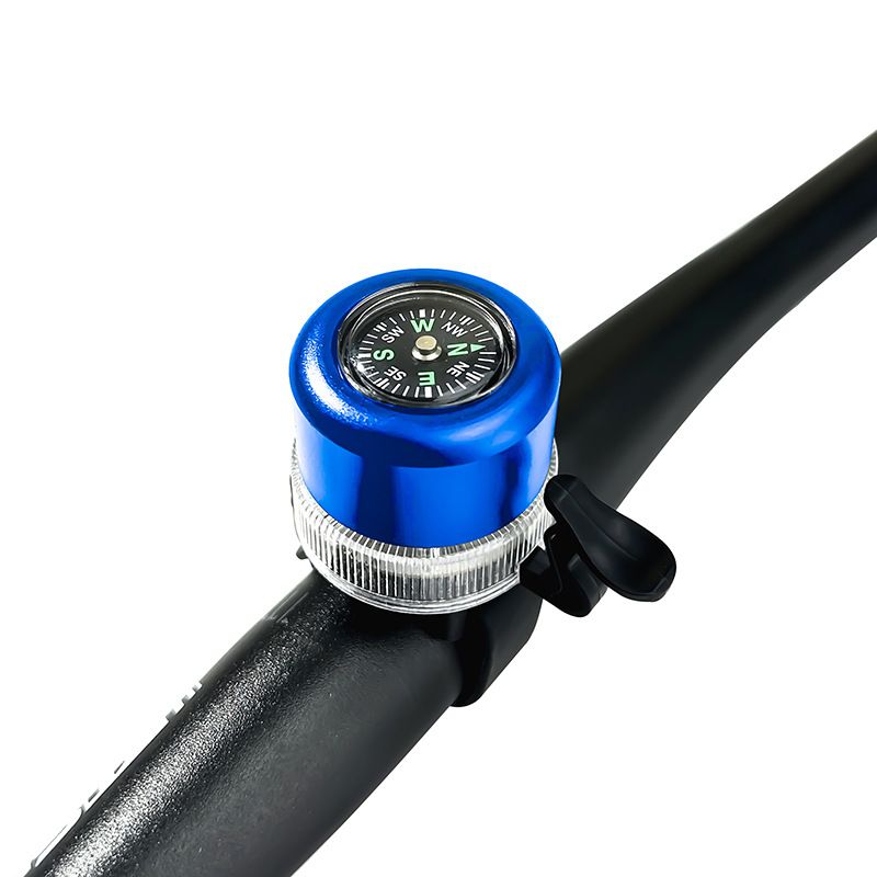 Bicycle Riding Colorful Aluminum Alloy Rust Proof Waterproof Compass Multi Functional Charging Compact Car Bell_voghion.com