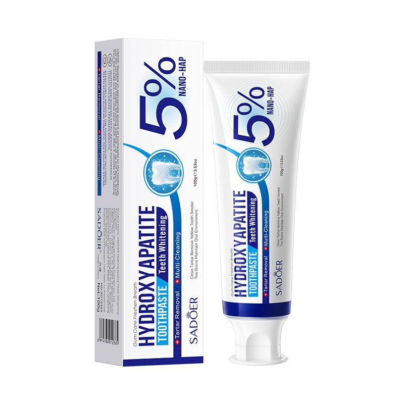 SADOER 100g Professional Stain Removal Toothpaste - Advanced Cleaning Formula For Whiter Teeth, Universal Use, 3-Year Shelf Life_voghion.com