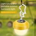 Camping-Atmosphäre, ultralange Batterielebensdauer, Hängelaterne, Outdoor-Campingplatz-Zeltlicht, wiederaufladbare LED, leicht_voghion.com