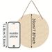 Placas decorativas planas 2D, 20 x 20 cm, estilo retro, colgantes de madera para Navidad, árbol de Navidad, regalo para amigos en Navidad, decoración navideña para el hogar_voghion.com