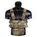 Tactical Chest Rig – Modular MK4-Style Molle-Compatible Chest Pack For Airsoft, Hunting & Outdoor Adventures (BK/CB/MC/RG/JGSDF Durable 1000D Nylon)_voghion.com