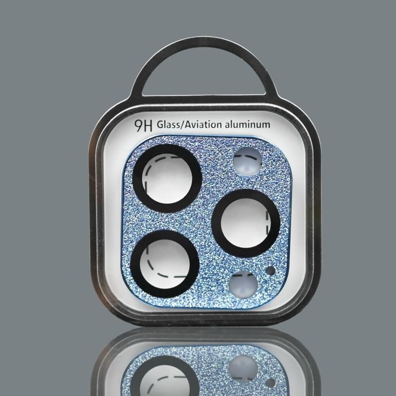 Glitter Camera Gehard Glas Screen Protector Voor iPhone 12 13 Pro Max Mini Diamond Camera Lens Protector Voor iPhone 11_voghion.com