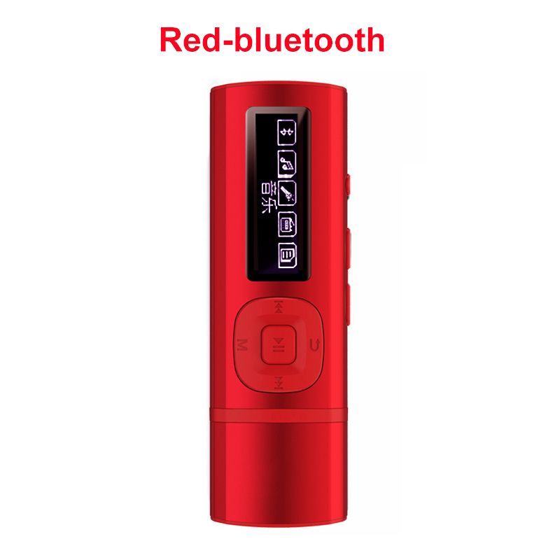 Mini 8GB Bluetooth MP3 Player With LED Screen With FM Radio MIC Support HD Recording TF Card E-book Reading A-B Repeat_voghion.com