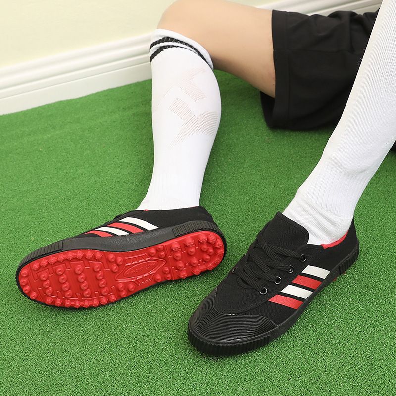 Lutai trendy einfach Fussballschong Team gebrach Spike Trainingsschong Rasen Spikes Sportschong verschleißbeständeg Liichtgewiicht Sportschong_voghion.com