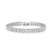 Trendy Round Zircon Bracelet Single Row Full Diamond Tennis Chain Hip Hop Jewelry_voghion.com