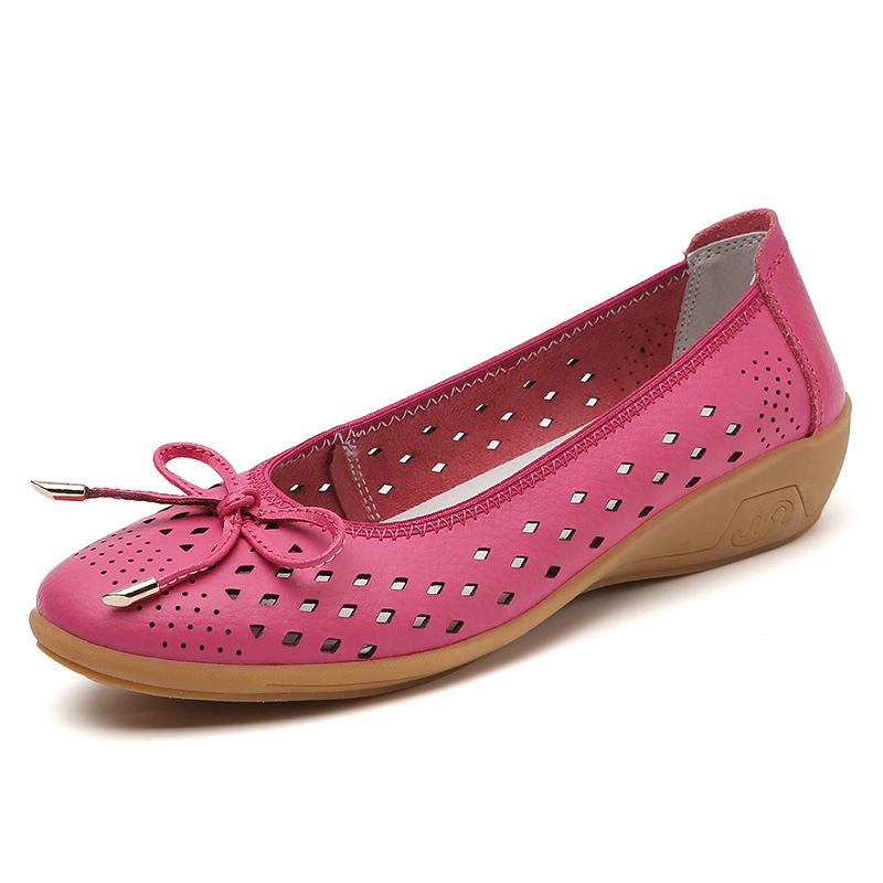 Nieuwe Slope Heel Driving Plus Size Maternity Flat Bottom Casual Bean Dames Enkele Schoenen,_voghion.com