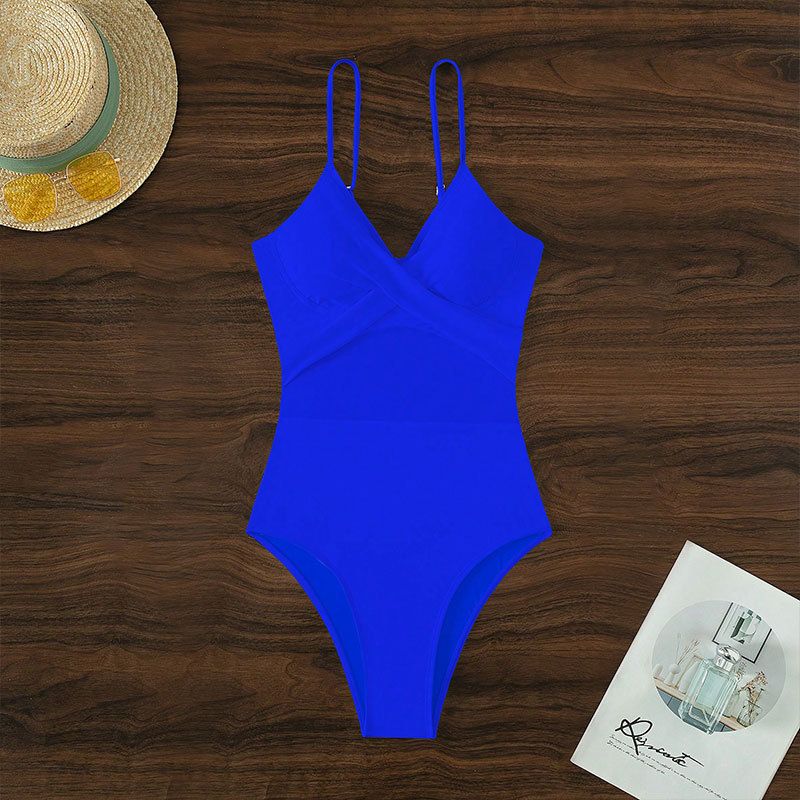 Maillot de bain une pièce pour femme, maillot de bain en maille, écharpe couvrant le ventre, conservateur_voghion.com