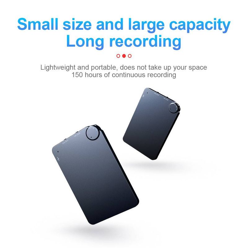 Consumer Electronics Conference Learning Recorder Mp3 Intelligent Professional High Definition Noise Reduction Control Recorder_voghion.com