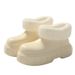 Scarpe alte impermeabili senza schienale per donna, invernali, da interno, per la casa, foderate in pile, calde, comode, in EVA, per esterni_voghion.com