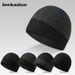 Cappello invernale caldo con protezione per le orecchie e freddo, da uomo, per esterni, in velluto e lana, senza tesa_voghion.com