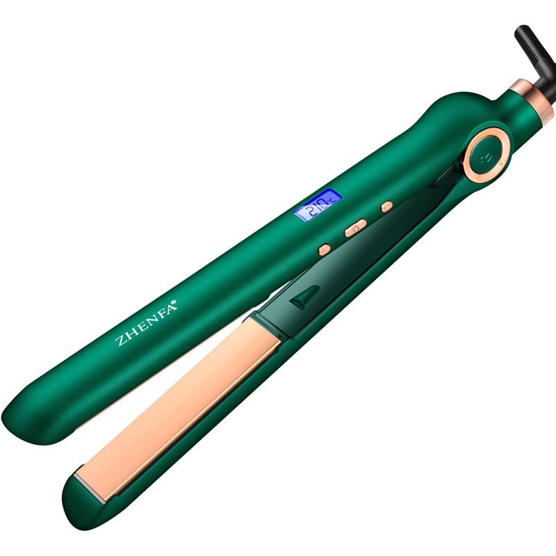 Brosse à lisser rapide ionique professionnelle, fer plat, pour femmes africaines_voghion.com