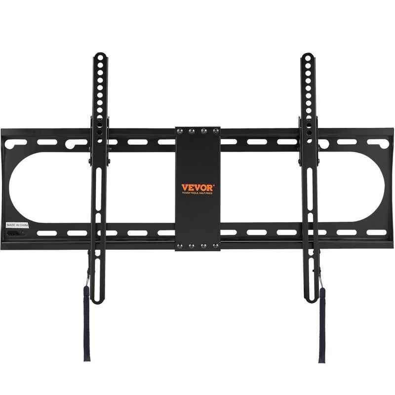 VEVOR Universal TV Wall Mount, Low Profile TV Mount Fits For Most 37-70 Inch TVs, Tilt Wall Mount TV Brackets, Max VESA 600x400mm, Holds Up To 132 Lbs_voghion.com