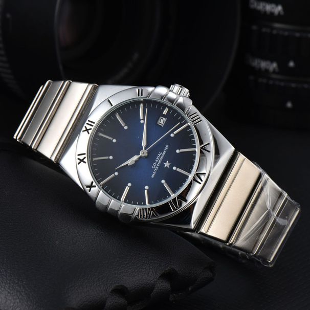 2024 Nuovo orologio da uomo in stile business con cinturino in acciaio di alta qualità meccanico europeo a tre perni_voghion.com