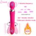 Rotierender, beheizter 360°-Doppelvibrator für Frauen, Klitoris-Stimulator, G-Punkt, großer Dildo, Vibrator für Frauen_voghion.com