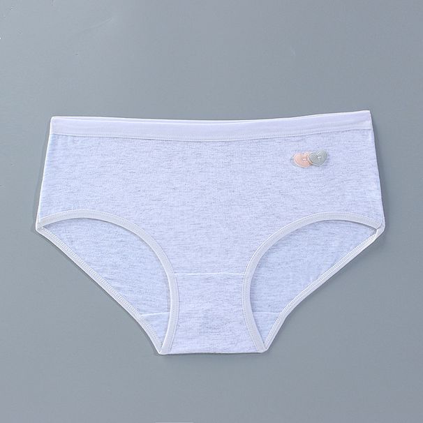 Mutter & Kinder Mädchen Unterwäsche Dreieck Mittlere Taille Baumwolle Atmungsaktiv Und Bequem_voghion.com