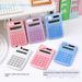Cartoon cute calculator fashion mini portable small calculator portable office Primary School student computer wholesale_voghion.com