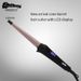Hot-Selling Ceramic Cone Shape LCD Display Electric Heating Curler / UK Standard 13-25cm Curling Iron_voghion.com