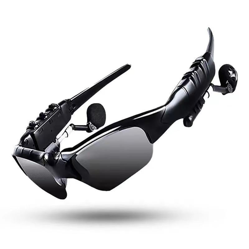 Moda óculos de sol polarizados inteligentes Bluetooth 5.0 óculos de áudio esportes ao ar livre ciclismo som surround fones de ouvido ouvir música_voghion.com