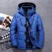 Herren Winterjacken | 20 Grad weißer Entengänsedaunenmantel - dicker warmer Schnee-Windbreaker_voghion.com
