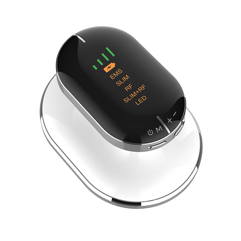 Hochfrequenz Körper Schlankheit Maschine Queimador de gordura schlanke Forma vorrichtung LED Luz verlieren Gewicht Celulite Massage gerät Schwarz Weiß_voghion.com