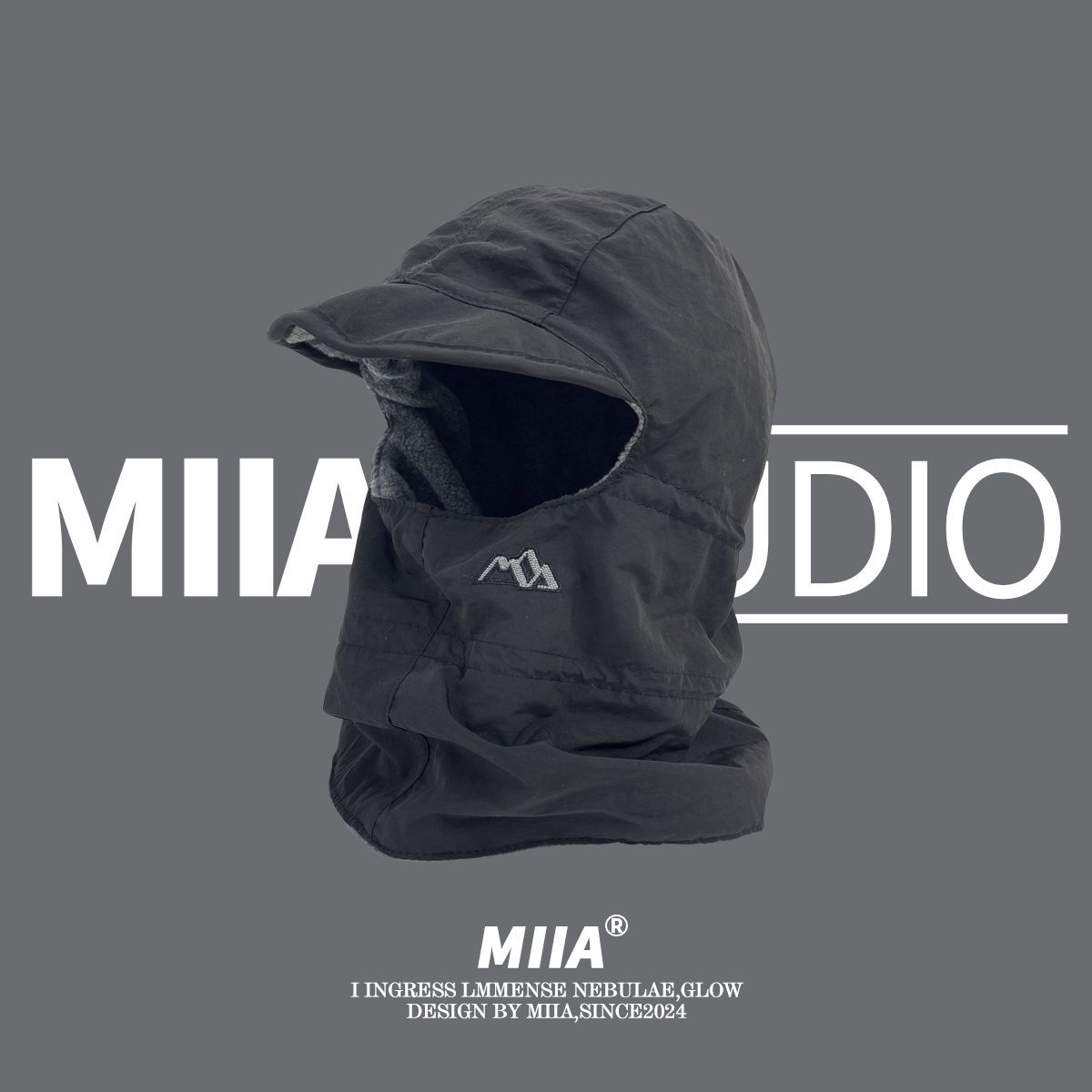 Outdoor Functional Style Mountaineering Skiing Cold-Proof Sunshade Multi-Functional Pullover Face Mask Neck Guard_voghion.com