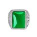 Eleganter rechteckiger Diamant-Lebensbaum-Grün-Achat-Hohlzweig-Jade-Ring_voghion.com