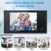 Awapow 3.5 Zoll Video Peephole Doorbell Camera 120° Door Viewer Cat Eye Smart Outdoor Bewegungserkennung fir Heem Sécherheet_voghion.com