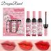 Set trucco labbra a forma di bottiglia di vino - Smalto e tinta labbra antiaderenti, lucidalabbra idratante, set di rossetti liquidi con motivo a cartoni animati_voghion.com