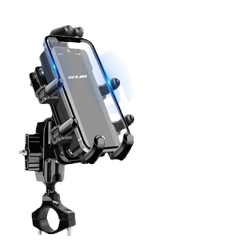 GUB P60 Off-road Multi-purpose Electric Bike Motorcycle Octopus Silicone Phone Holder USB Charging Riding_voghion.com