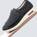 Fleece-Lined Autumn Winter Elderly Plus Size Wide Magic Tape Adjustable Walking Shoes_voghion.com