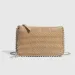 Designer Woven Beaded Small Square Fashion Single Shoulder Crossbody Chain Versatile Zipper Women's Bag_voghion.com