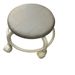 Small Soft Cushion And Home Use Low With Swivel Wheels, Multi-Functional Universal Wheel Shoe Changing Stool For Doorway_voghion.com