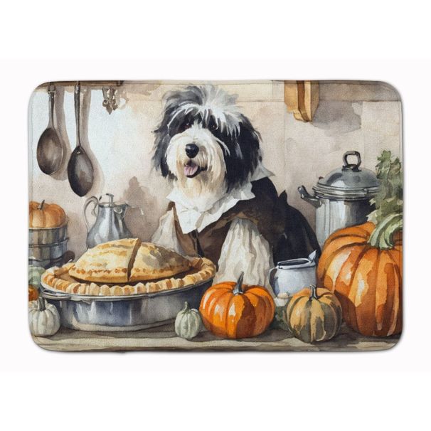 Tappetino per cani da pastore, memory foam, vecchio e confortevole, cuscino per macchina da cucina, bagno in schiuma, zucche, tappetino anti-fatica lavabile inglese o da cucina_voghion.com