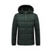 Men's Detachable Hood Puffer Jacket – Lightweight Winter Coat With Quilted Design & Zip Pockets (100% Nylon, M-XXXL)_voghion.com