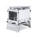 Outdoor Folding Detachable Firewood Stove, BBQ Grill Camping Stove_voghion.com