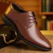 2024s British Men'S Best Man Black Groom Business Suit Soft Sole Summer Casual Leather Wedding Shoes_voghion.com