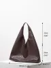 Simple Retro Shoulder Bag Minimalist Hobo Work Women Large Tote Bags For Ladies Elegant Grocery 250614l_voghion.com